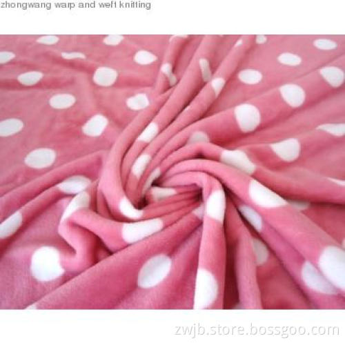 100% Polyester flannel Bedding blanket
